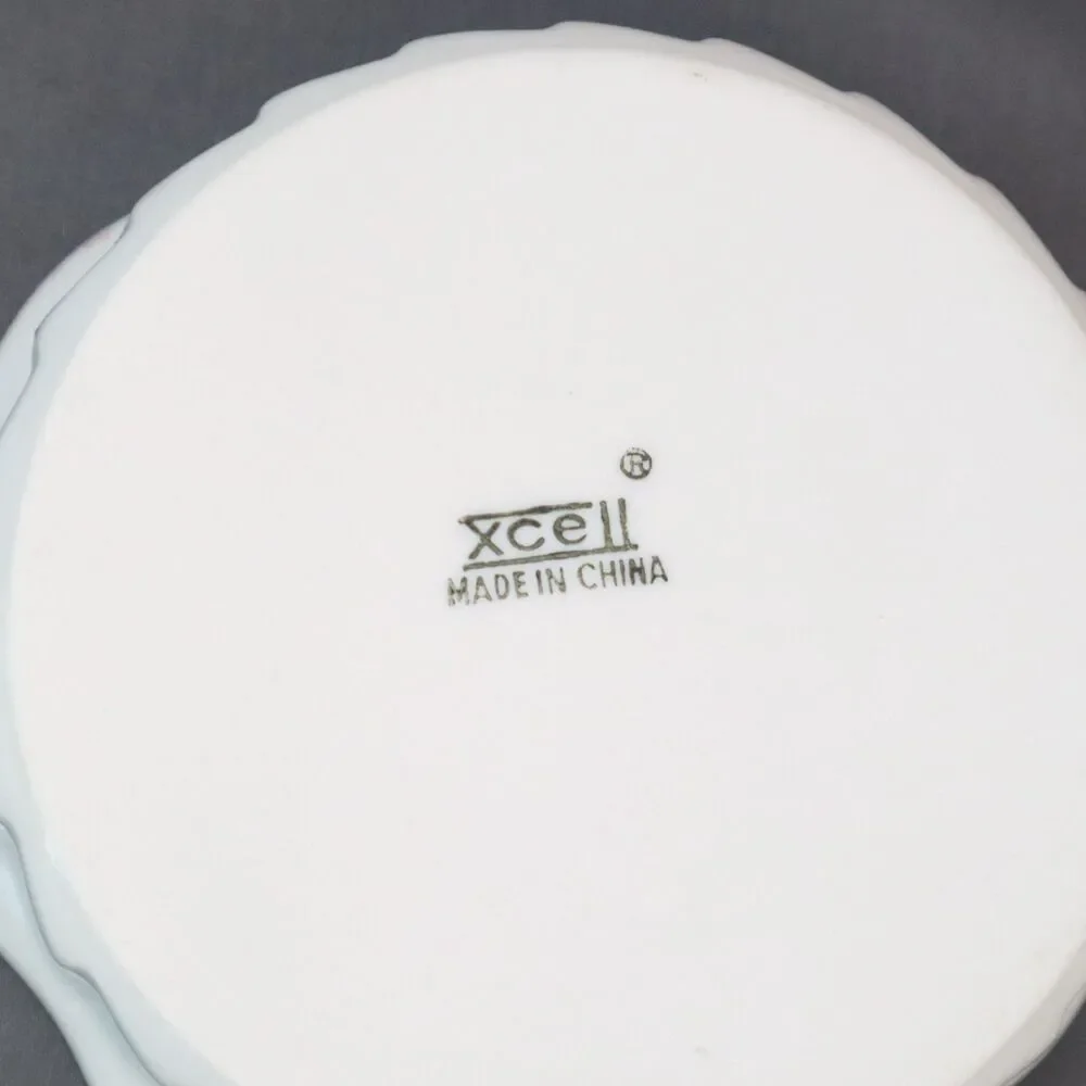 Trivet set of 2 XCELL brand but looks like french white pyrex 3.5